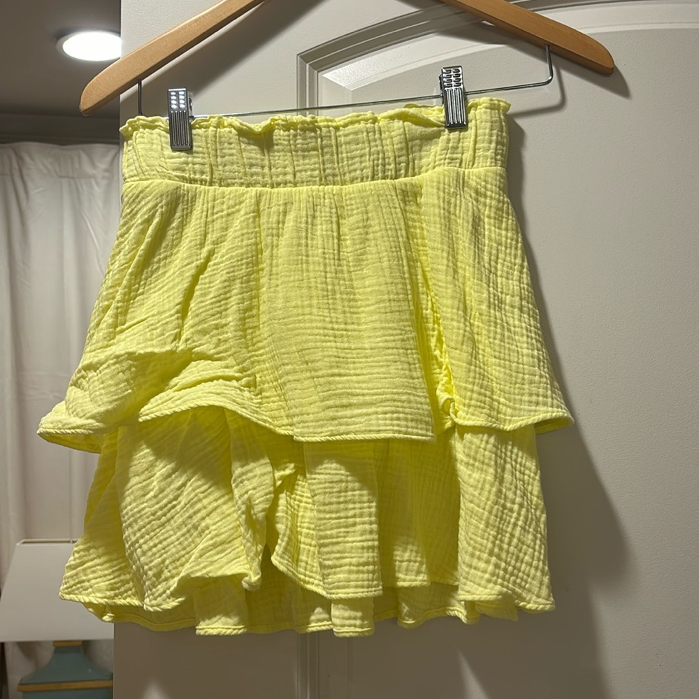 Show Me Your Mumu yellow skirt